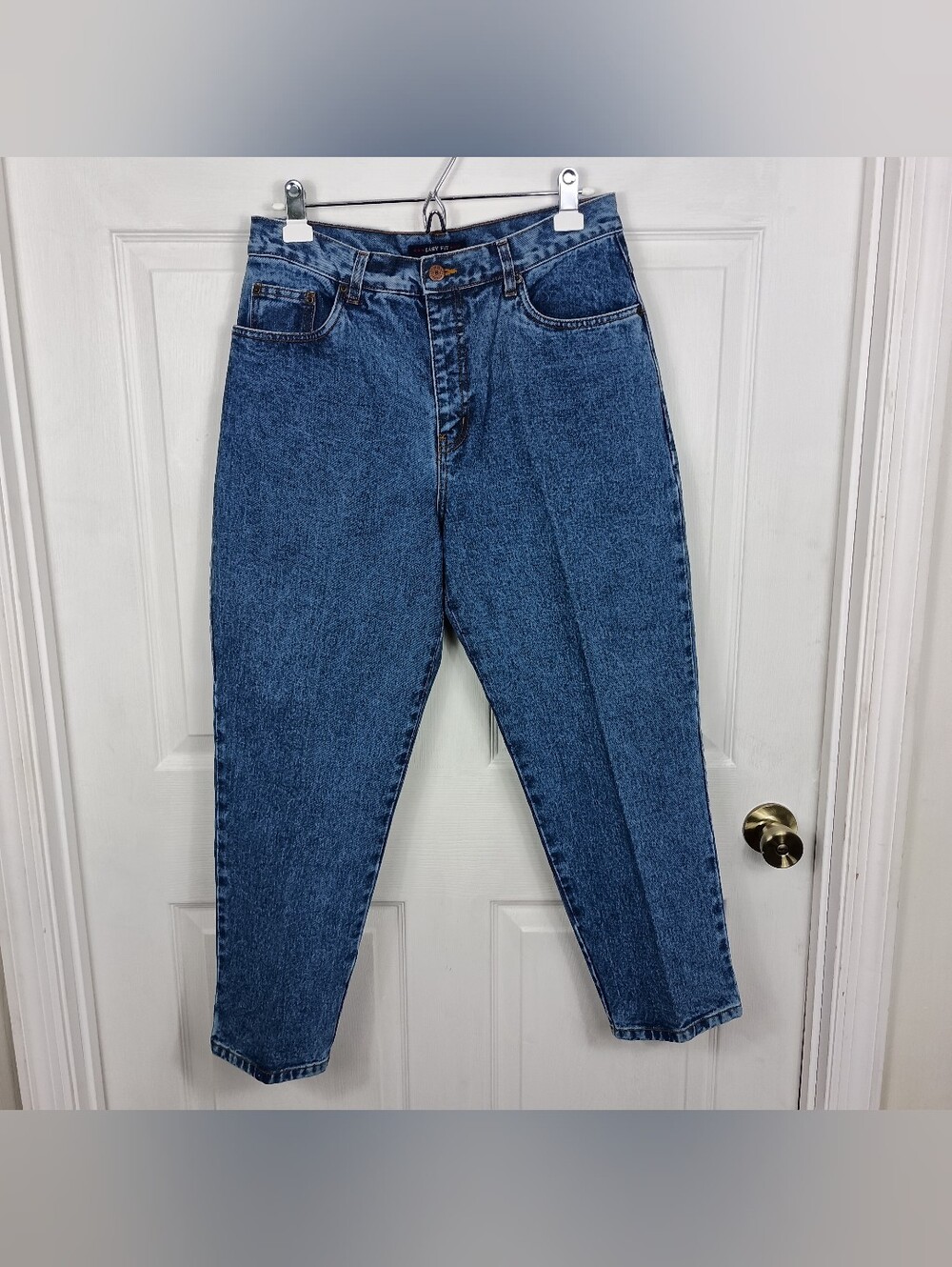 Bill Blass Mom Jeans 8 Petite 30x26 High Rise Easy Fit 100% Cotton Vintage 90s